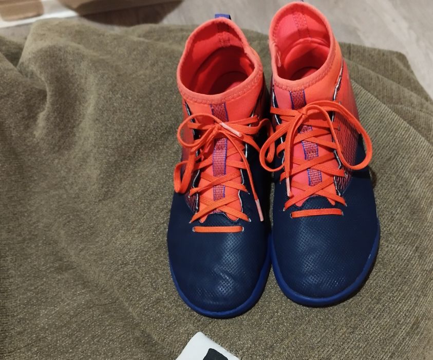 Футболни обувки с вграден чорап с широко отваряне Agility 500 TF