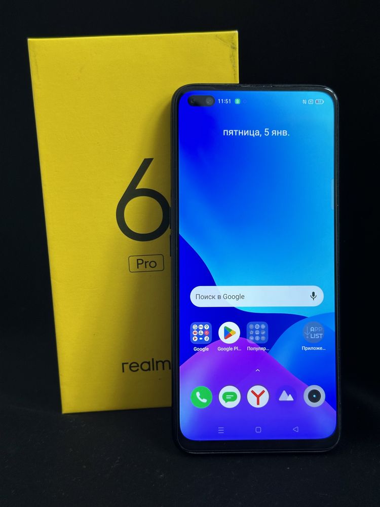 Realme 6 Pro (г.Тараз 7мкр 12/2) номер лота 287378