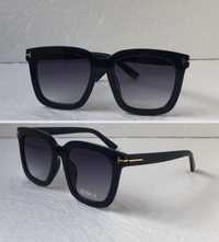 Дамски слънчеви очила котка квадратни тъмно сини TF 9090