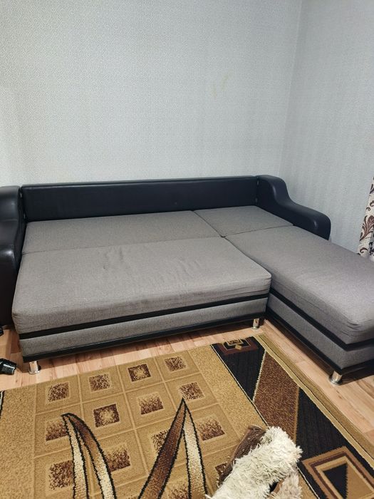 Угловой диван с креслом