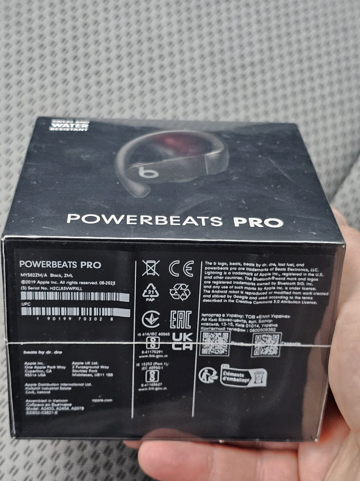 Casti audio Beats Powerbeats PRO Totally Wireless, Negru, sigilate