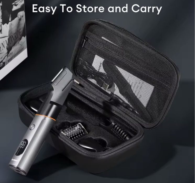 Kensen 3 in 1 Body & Beard Trimmer IPX6 Waterproof