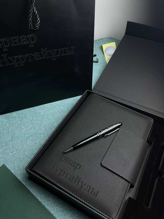 Именные и корпоративные подарки — блокнот ручка коробка пакет