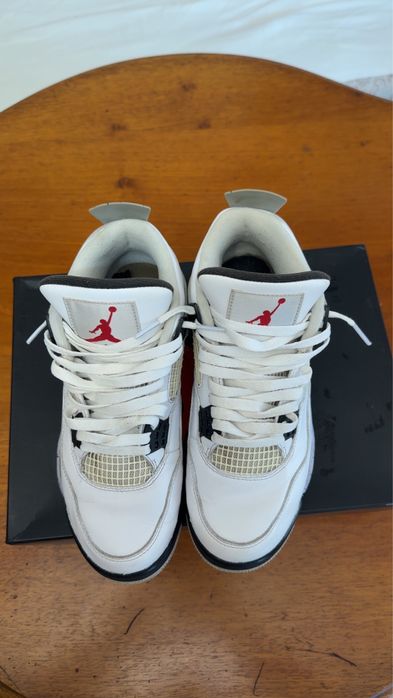 Jordan 4 White Cement Marimea 40.5