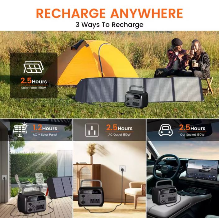 Преносима зарядна станция 500w