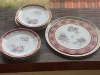 Комплект Десертни Чинии и Плато Limoges