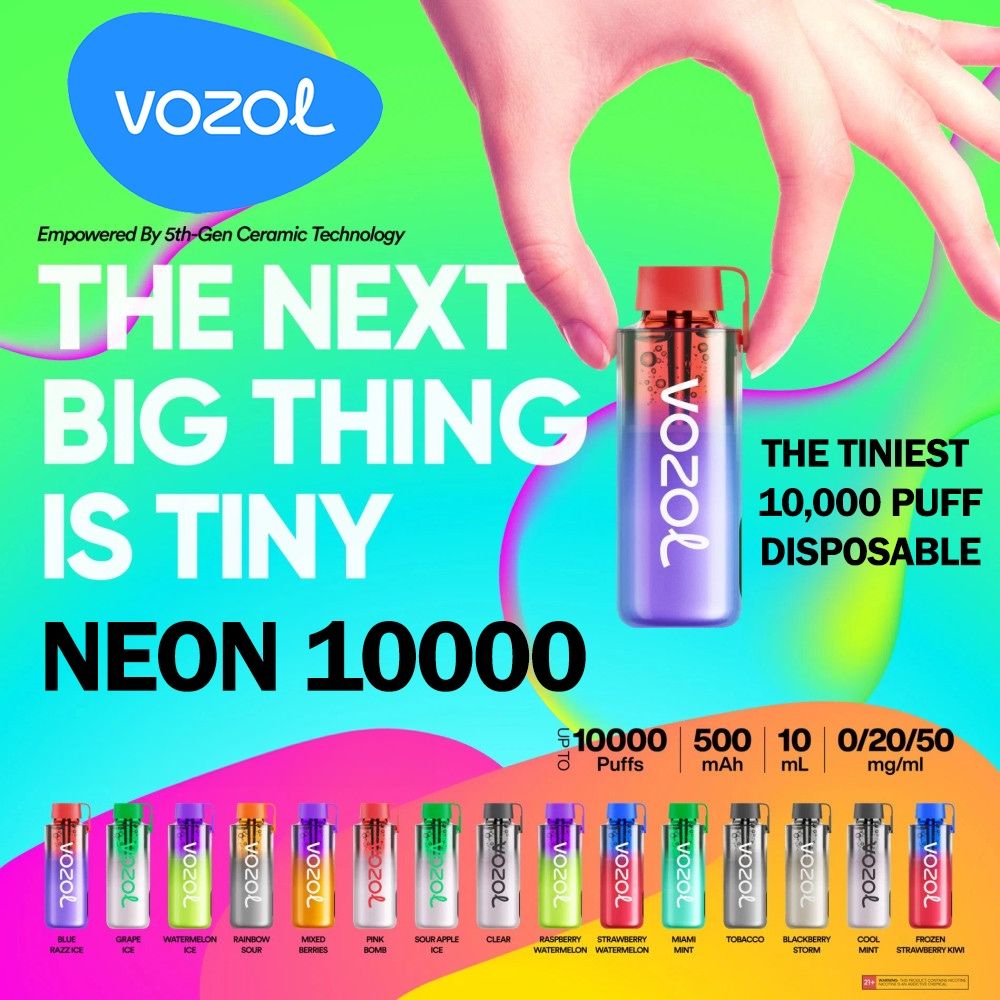 Vozol neon 10000 puffuri