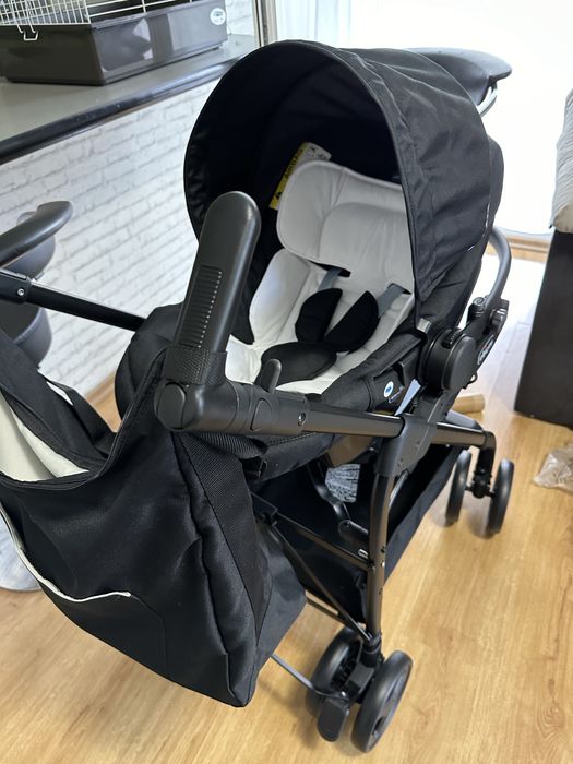 Carucior Chicco 3 in 1 TripSprint, Black Night, 0 luni+