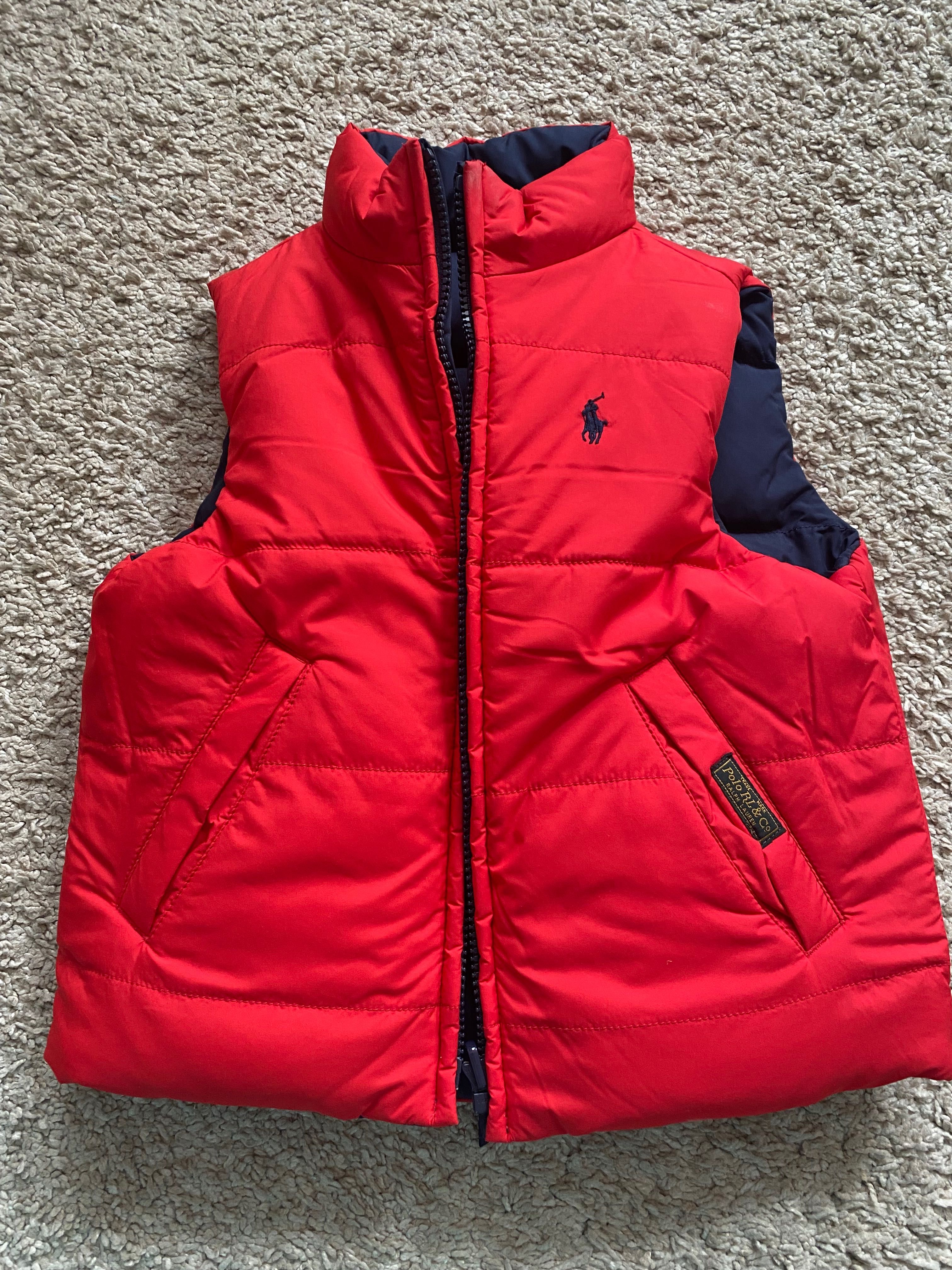 Двулицев елек Ralph Lauren и жилетка