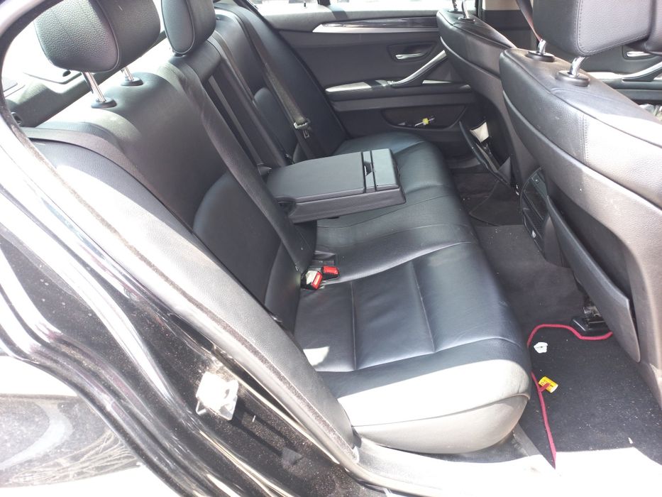 Interior piele neagra  bmw f10 incalzit fata spate
