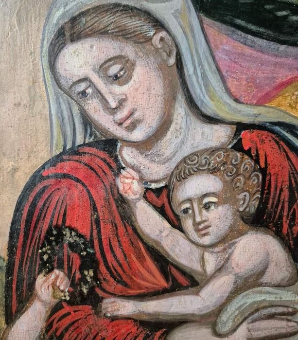 Icoana veche veneto cretana