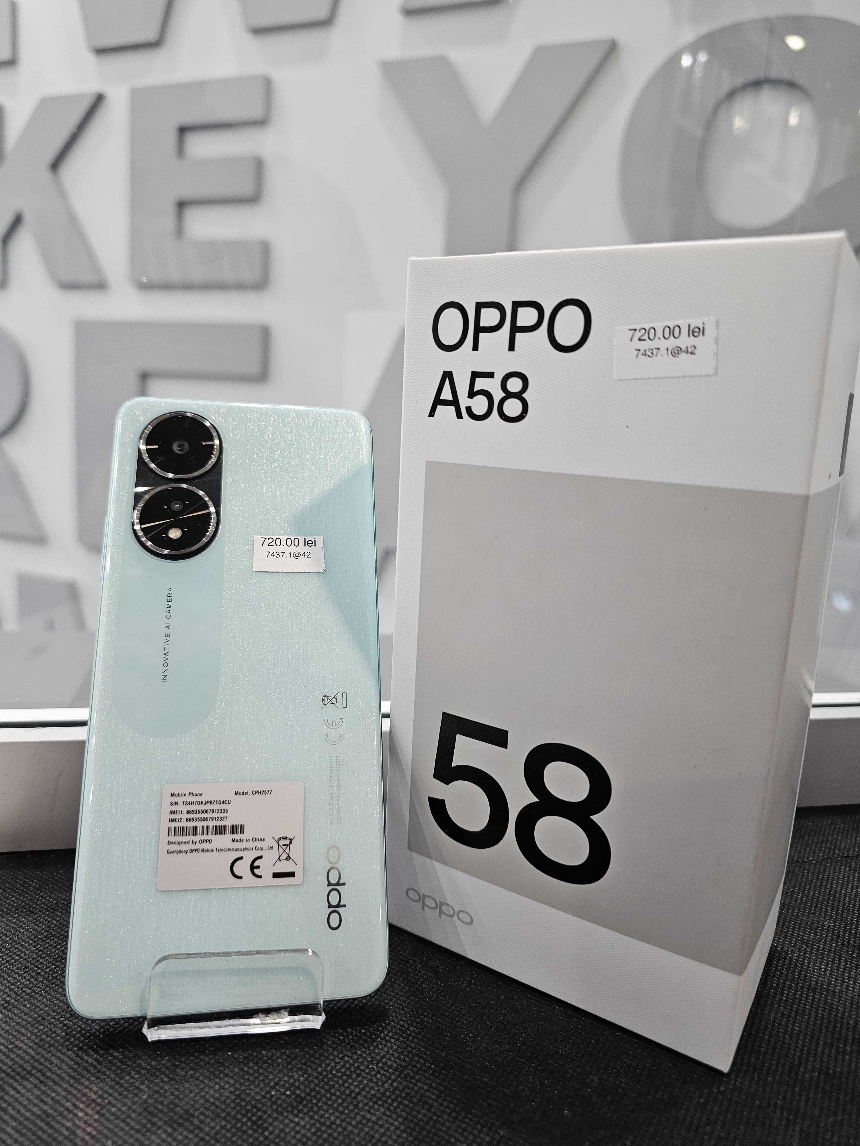 (Ag44 B7437) Oppo A58