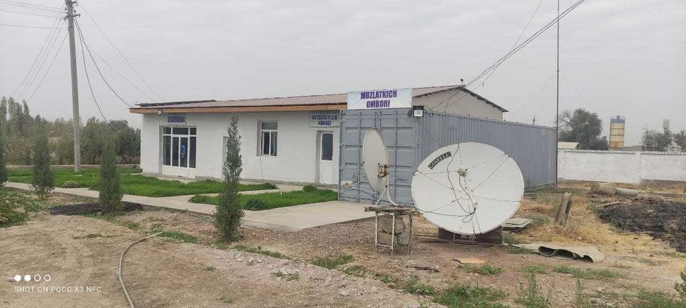 Продам 1,3 Га под производство посёлок Галлякудук , Ахангаран