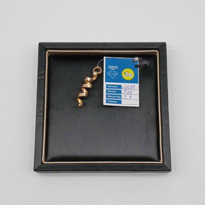 Золотой кулон 2093-4/108500