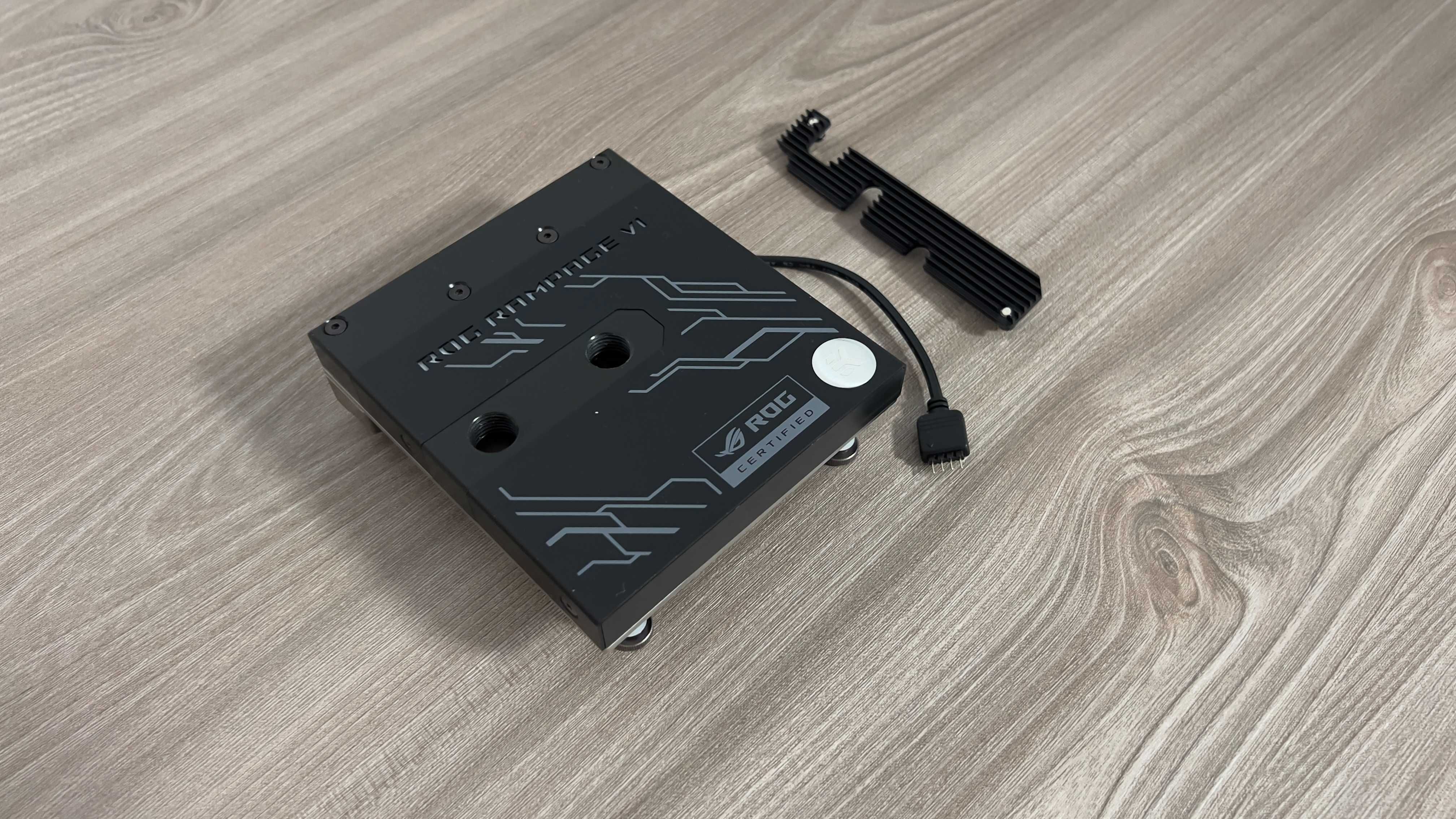 Waterblock EK-FB ASUS ROG R6E RGB Monoblock - Acetal+Nickel