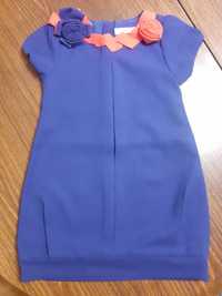Детска рокля в синьо