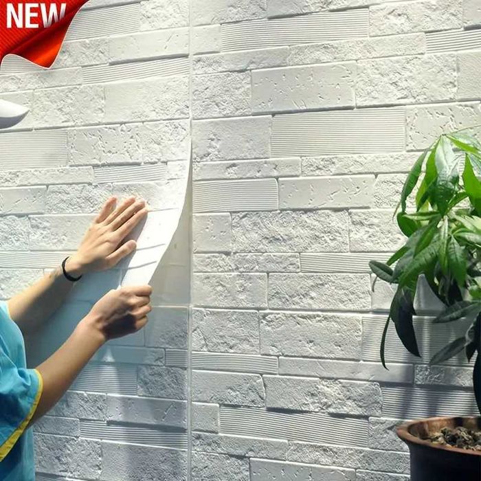 3D самозалепващи тапети - панели тип тухла, тапет за декорация на дома