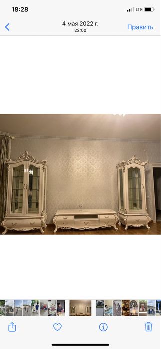 Продам мебель гостиной стенка комод витрина  для очень срочно!