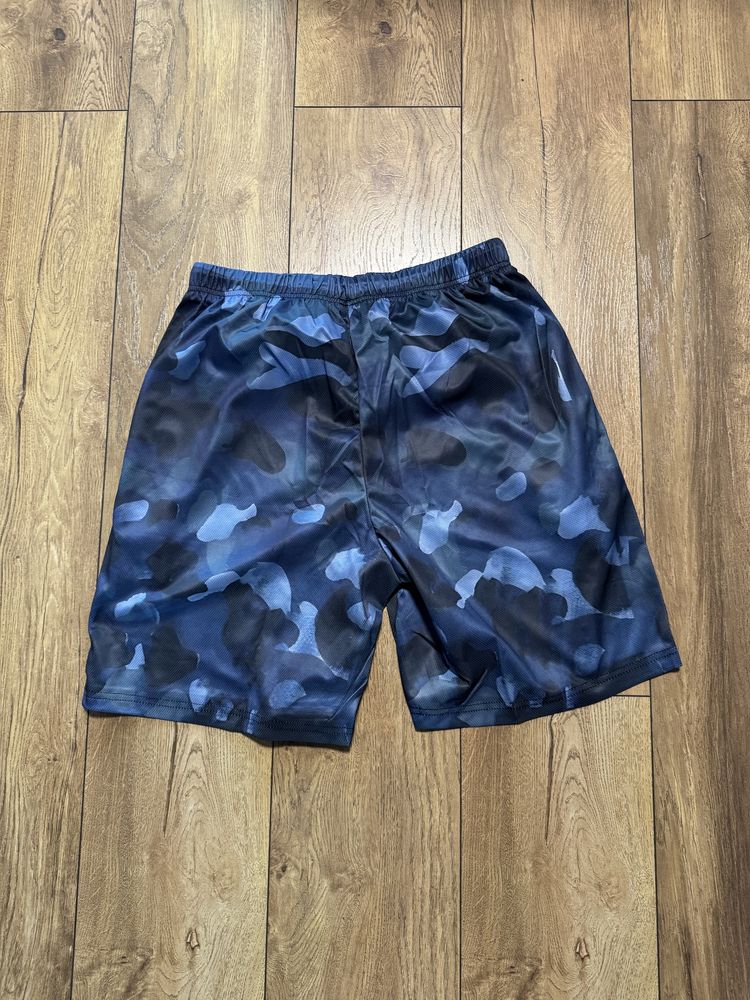 Сини Custom Къси Панталони