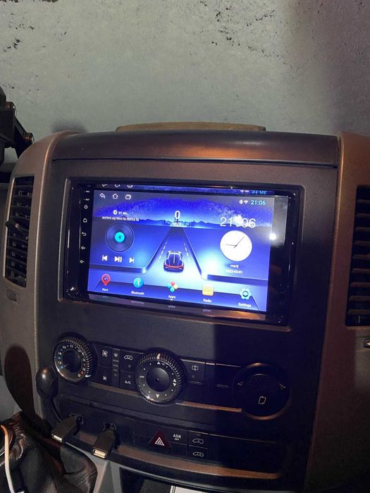 Navigatie GPS Android 14 Mercedes Sprinter VW Crafter Vito Viano