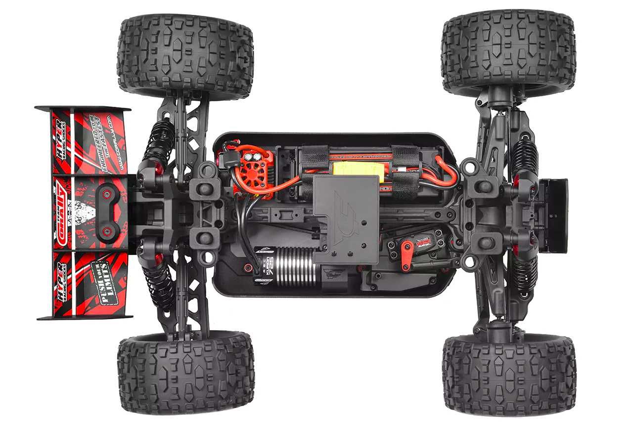 Team Corally – KAGAMA 4 1:10, brushless, 80км\ч, Червен
