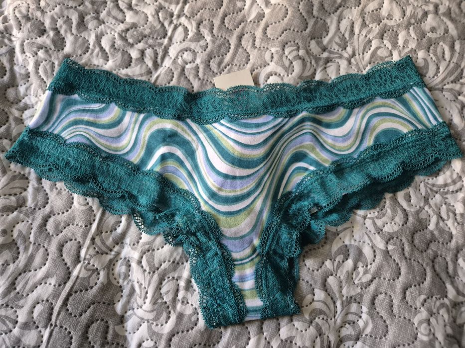 Bikini chiloți Pink Victoria's Secret noi etichetă măsura L