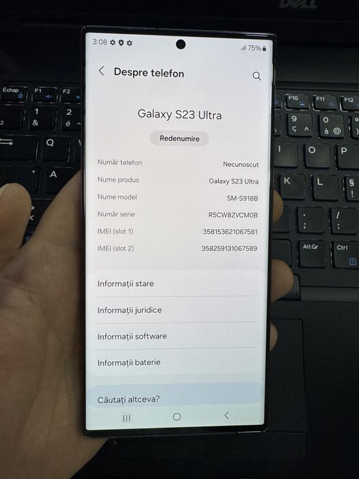 Samsung S23 Ultra 512 GB garantie