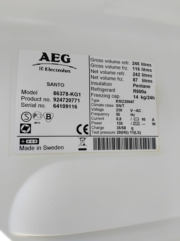 Хладилник AEG Electrolux Santo