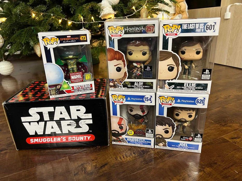 Funko Pop (God of War, Last of Us, Playstation, Star Wars)