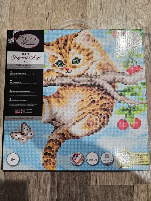 Jucarie Goblen diamante 30x30 xm cu rama inclusa. 8ani+