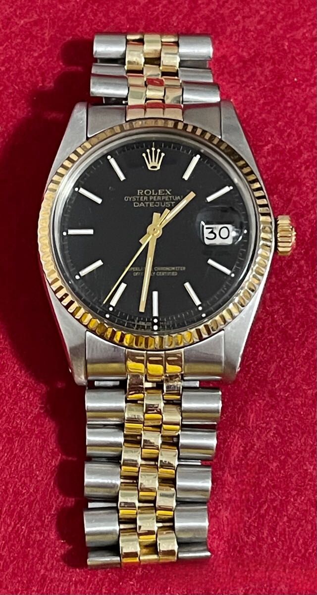 Мужские часы ROLEX Datejust 36 сталь и желтое золото