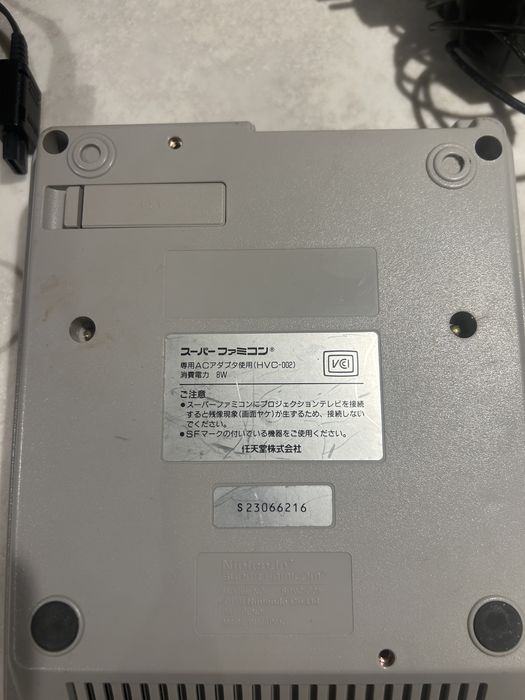 Consola Nintendo Super Famicom 8 casete jocuri