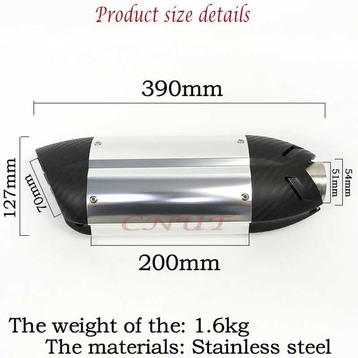 MIVV Спортно гърне Z800 MT Devil Monster 796 Модифициран ауспух