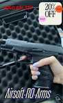 Pistol Airsoft Walther PPQ Mod FullMetal 22j Co2 BlowBack FullMetal