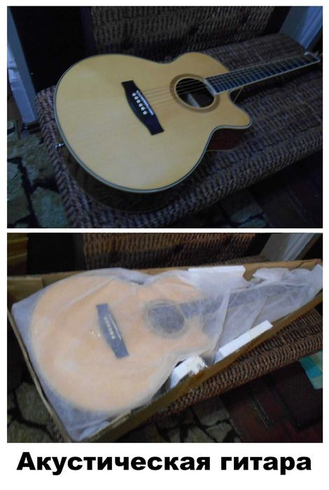 Комплект 2 новых гитар, акустическая и классическая