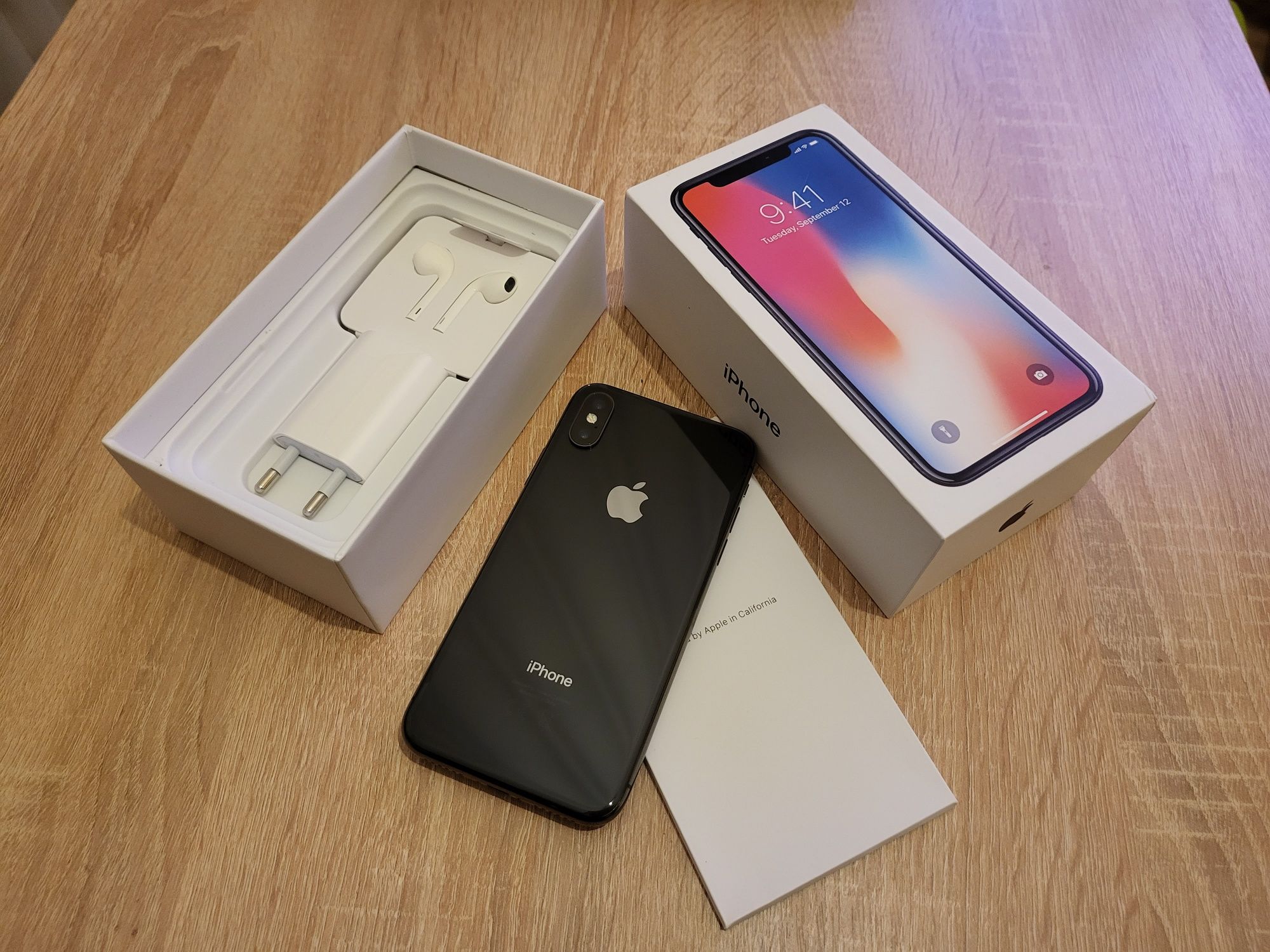 iPhone X Space Gray nou