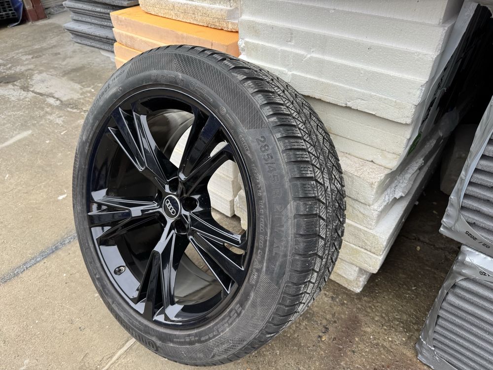 Set roti iarna - anvelope iarna + jante  Continental 285/45 R21
