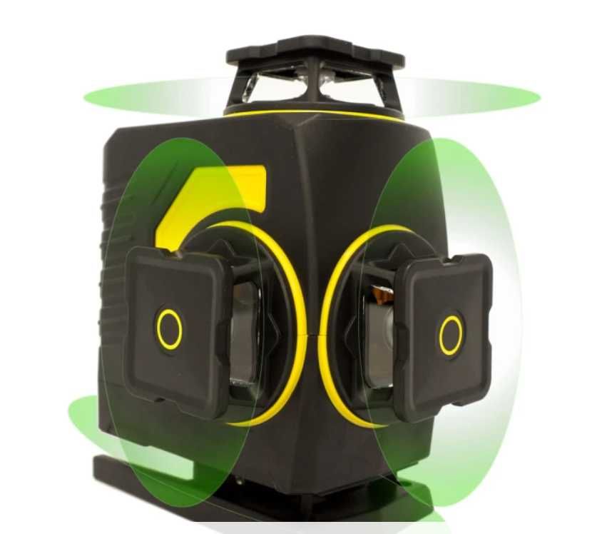 4D Лазерен нивелир със зелен лъч CIMEX SL4D-G