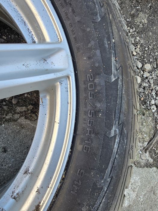 Vand jante r16 cauciucuri iarna 5x112