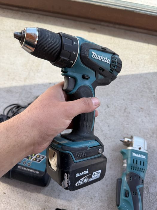 Makita 14,4v ъглова бормашина и винтоверт