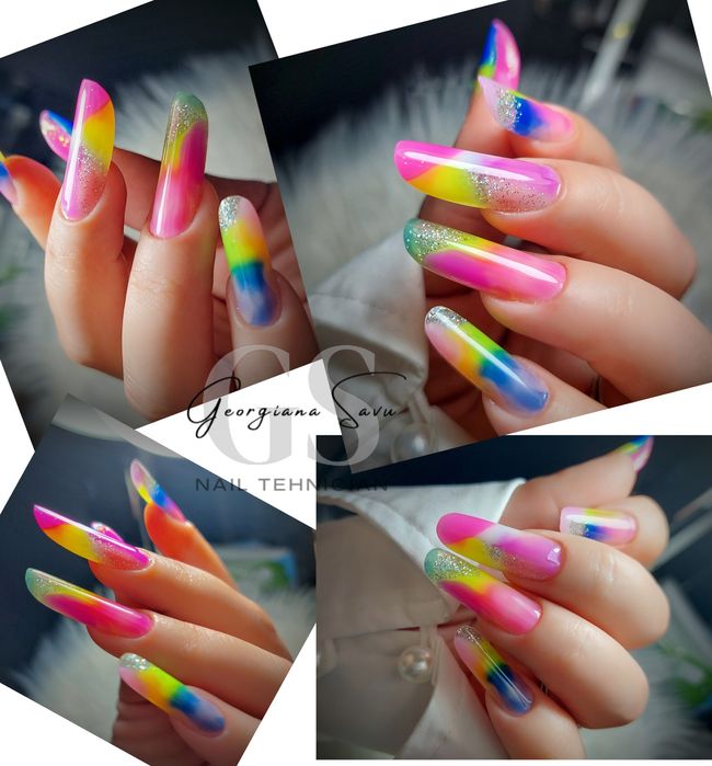 Unghii cu gel, oja semipermanenta  Baba novac