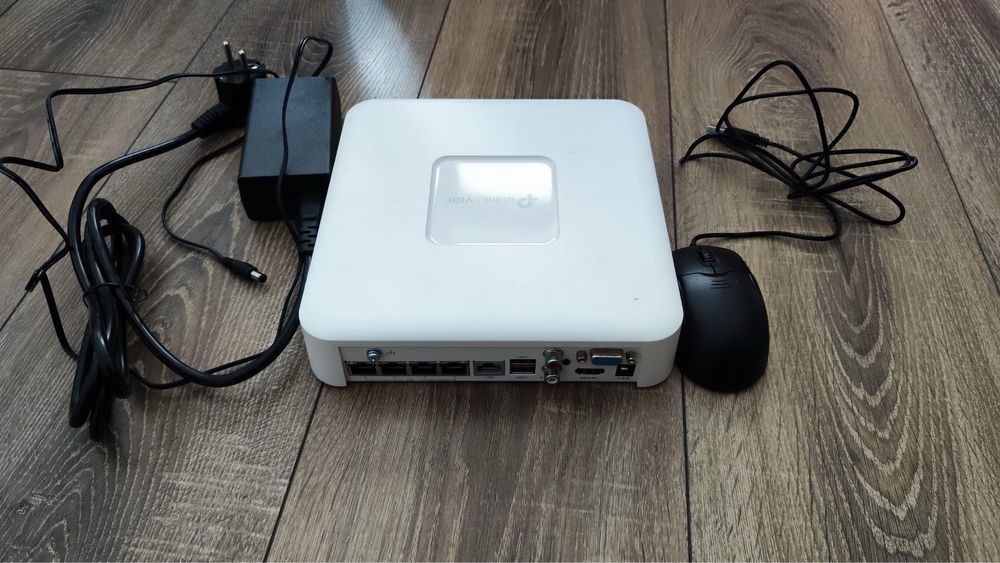 NVR TP-Link VIGI NVR1104H-4P, 4 canael POE+, H265+, garantie 11.2026