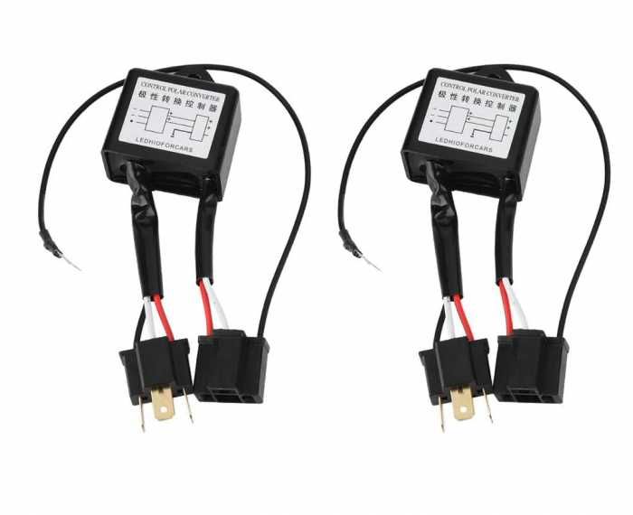 Convertor negativ Aramox, 2 buc. Convertor negativ LED