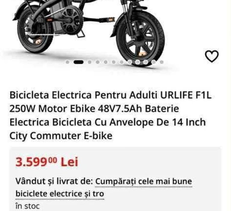 Bicicleta electrica URLIFE