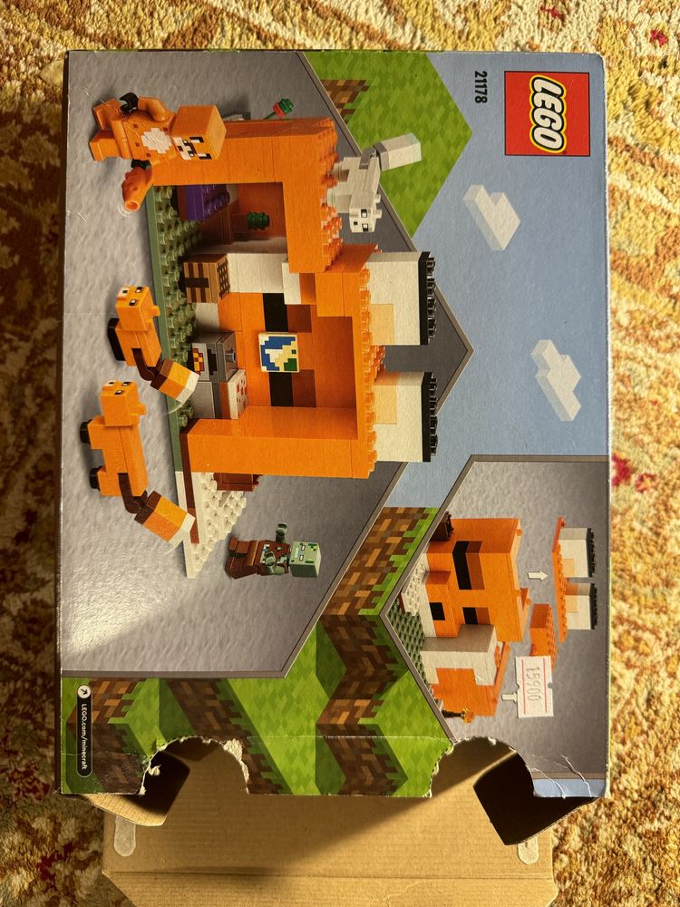 Lego minecraft лего