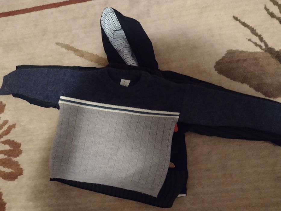 Geaca + pulovere bebe 1 an