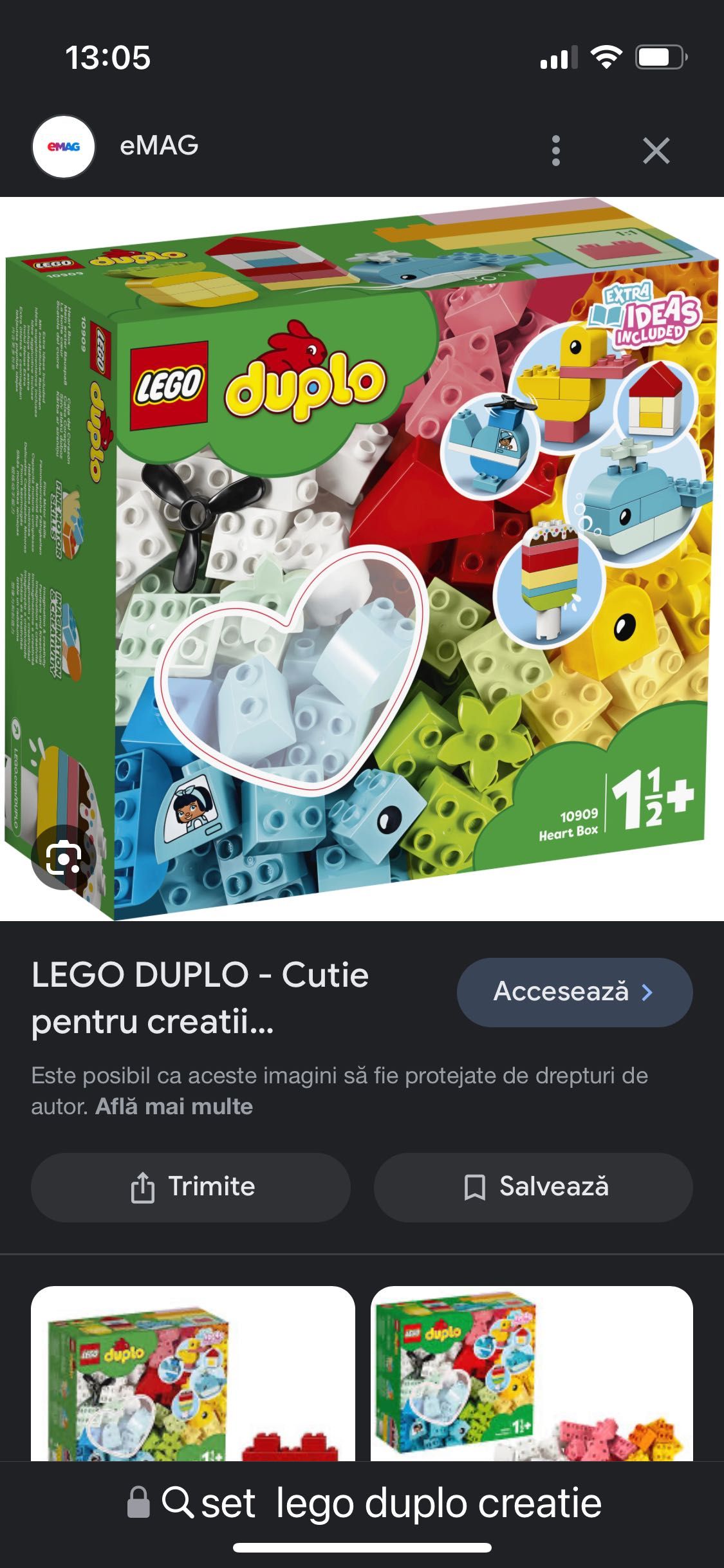 Set lego duplo primul meu carusel