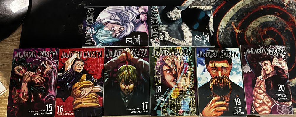 Jujutsu Kaisen(manga) Vol.15-Vol.22