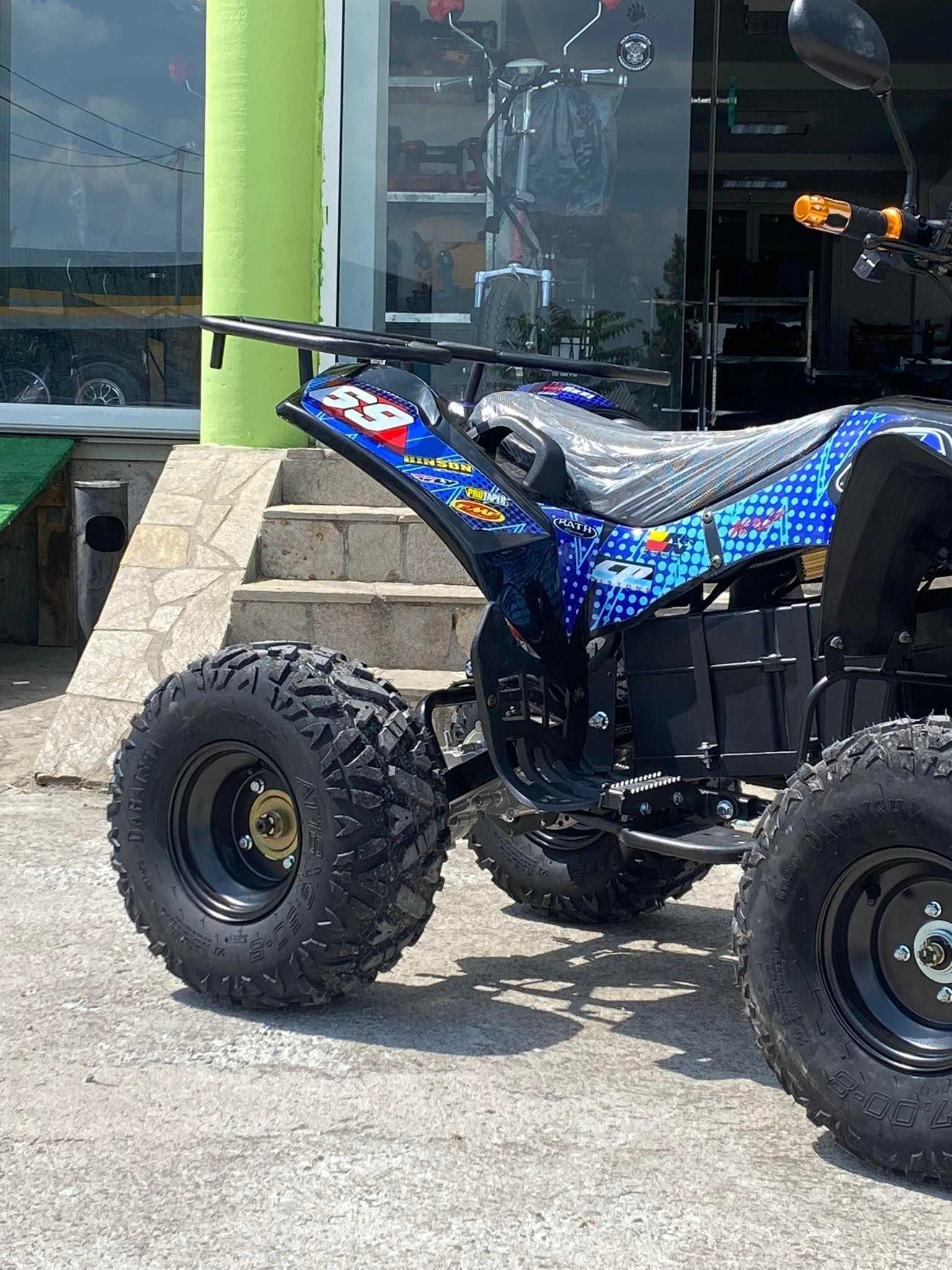 Електрическо ATV MaxMotors Grizzly SPORT 1500W/60V/20Ah СИН