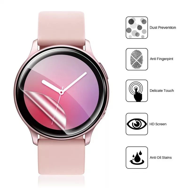 2бр 5D Hydrogel Протектор за Дисплей за Samsung Watch Active 2 Watch3